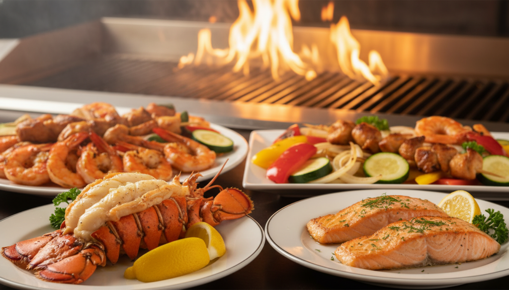 Hibachi protein options