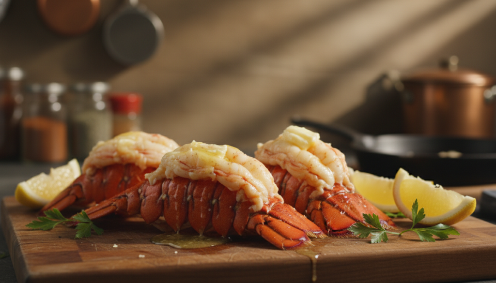 Maine lobster tails