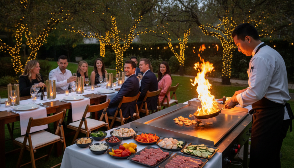 authentic teppanyaki catering service authentic teppanyaki catering service