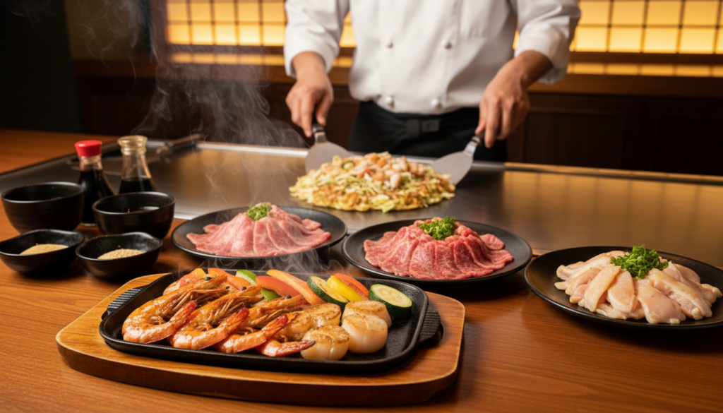 famous teppanyaki dishes famous teppanyaki dishes