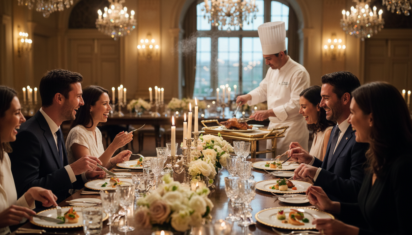 interactive dining experience for special events