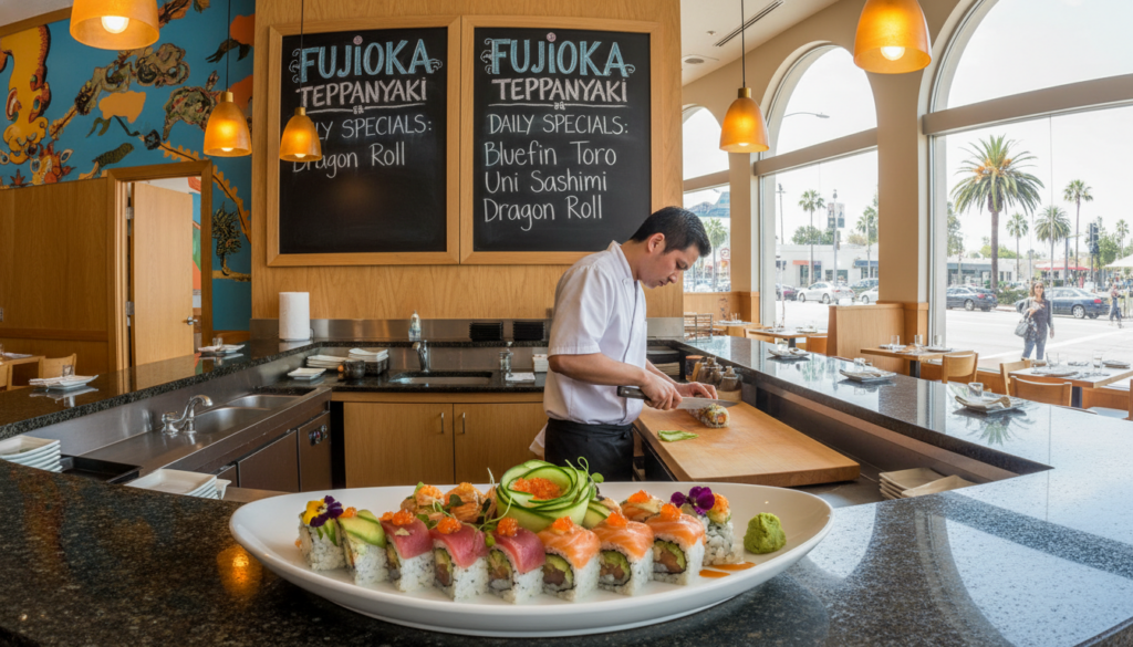 sushi eateries Los Angeles
