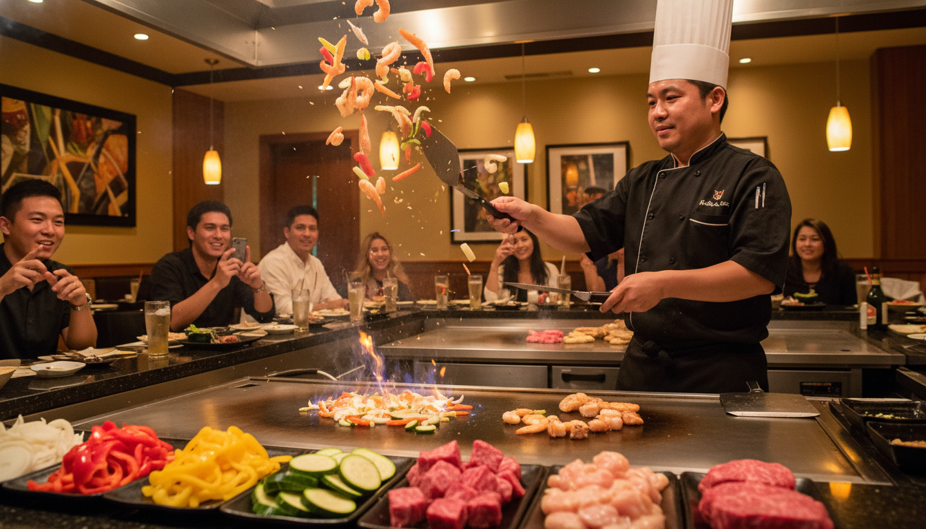 top-rated teppanyaki chefs in Los Angeles