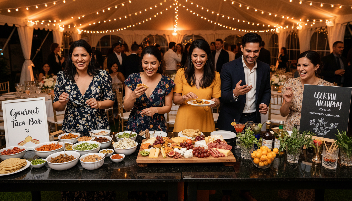 unique culinary entertainment for parties